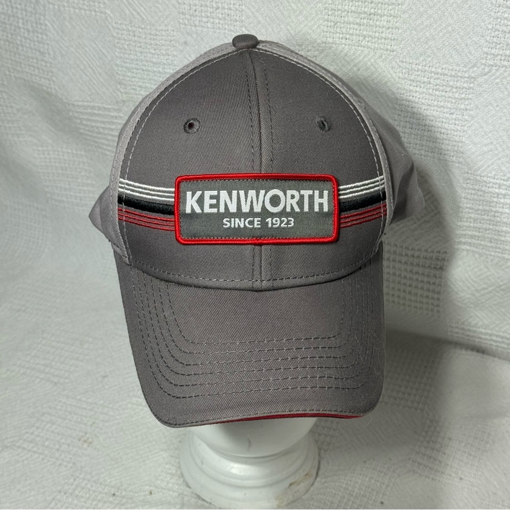 Kenworth Motors Trucks Since 1923 Charcoal / Gray Front Patch Cap Adjustable Hat